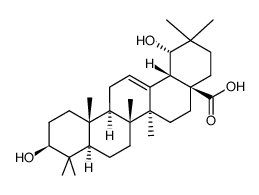 3β,19α-Dihydroxy-5α-oleana-12-ene-28-oic acid picture