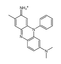 8-N,8-N,3-trimethyl-10-phenylphenazin-10-ium-2,8-diamine结构式