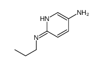 N2-丙基-2,5-吡啶二胺结构式