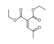 diethyl 2-(2-oxopropylidene)propanedioate结构式