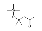 4-methyl-4-trimethylsilyloxypentan-2-one结构式