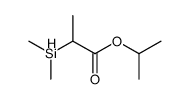 propan-2-yl 2-dimethylsilylpropanoate Structure