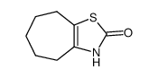 3,4,5,6,7,8-hexahydro-cycloheptathiazol-2-one结构式