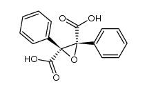 cis-epoxydiphenylsuccinic acid Structure