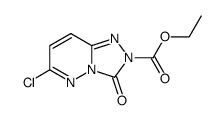 6-chloro-3-oxo-[1,2,4]triazolo[4,3-b]pyridazine-2-carboxylic acid ethyl ester结构式