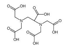 (2S)-2,3-bis[bis(carboxymethyl)amino]propanoic acid结构式