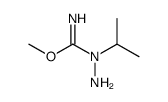 methyl N-amino-N-propan-2-ylcarbamimidate Structure