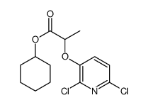 cyclohexyl 2-(2,6-dichloropyridin-3-yl)oxypropanoate Structure