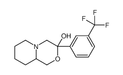 3-[3-(trifluoromethyl)phenyl]-4,6,7,8,9,9a-hexahydro-1H-pyrido[2,1-c][1,4]oxazin-3-ol Structure