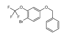 4-Benzyloxy-1-bromo-2-trifluoromethoxybenzene picture