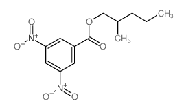 1-Pentanol, 2-methyl-, 3,5-dinitrobenzoate Structure