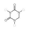 1,3,5-Triazine-2,4(1H,3H)-dione,1,3,5-trichlorodihydro- structure