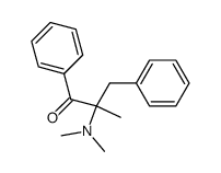 2-benzoyl-2-dimethylamino-3-phenylpropane结构式