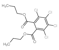 四氯邻苯二甲酸二丙酯结构式