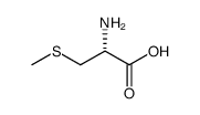 (R)-2-Amino-3-(methylthio)propanoic acid结构式