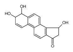 3,4,15-trihydroxy-3,4,15,16-tetrahydrocyclopenta[a]phenanthren-17-one Structure