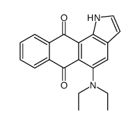 5-diethylaminonaphtho[2,3-g]indole-6,11-dione结构式