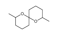 2,8-dimethyl-1,7-dioxaspiro[5.5]undecane结构式