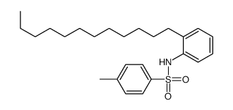 N-(2-dodecylphenyl)-4-methylbenzenesulfonamide结构式