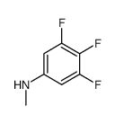 3,4,5-trifluoro-N-methylaniline Structure