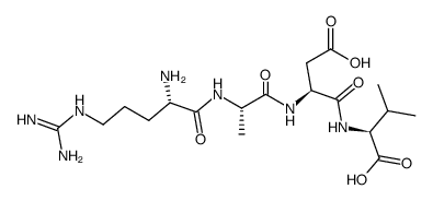 Arg-Ala-Asp-Val Structure