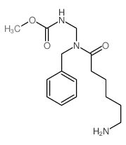 Carbamic acid,[[(6-amino-1-oxohexyl)(phenylmethyl)amino]methyl]-, methyl ester (9CI) picture