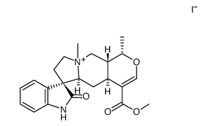 mitraphylline Nb methoiodide Structure