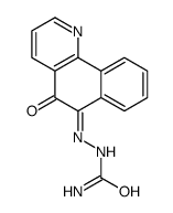 [(5-oxobenzo[h]quinolin-6-ylidene)amino]urea Structure