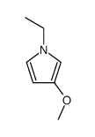 1H-Pyrrole,1-ethyl-3-methoxy-(9CI) structure