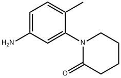 1-(5-amino-2-methylphenyl)piperidin-2-one structure