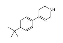 Pyridine, 4-[4-(1,1-dimethylethyl)phenyl]-1,2,3,6-tetrahydro-结构式