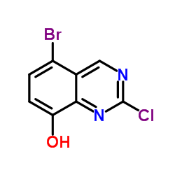 5-Bromo-2-chloro-8-quinazolinol picture