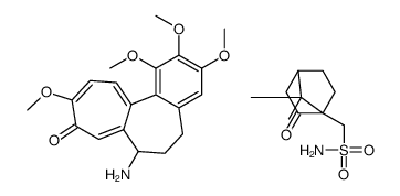 (R)-N-Deacetyl Colchicine d-10-Camphorsulfonate结构式