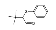 2-phenylmercapto-3,3-dimethylbutanal结构式