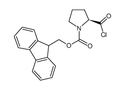 Fmoc-L-脯氨酰氯结构式