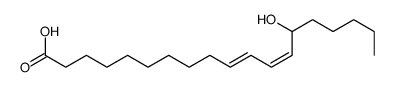 14-hydroxynonadeca-10,12-dienoic acid结构式