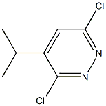 3,6-dichloro-4-isopropylpyridazine structure