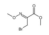 methyl 3-bromo-2-methoxyiminopropanoate Structure