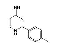 4-Pyrimidinamine, 2-(4-methylphenyl)- (9CI)结构式