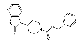 benzyl 4-(2-oxo-2,3-dihydro-1H-imidazo[4,5-b]pyridin-1-yl)piperidine-1-carboxylate Structure