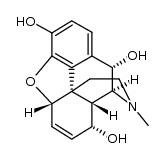 10α-hydroxy-β-isomorphine Structure