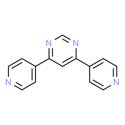 4,6-Di(pyridin-4-yl)pyriMidine结构式