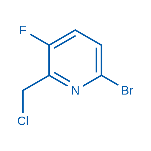 6-Bromo-2-(chloromethyl)-3-fluoropyridine picture