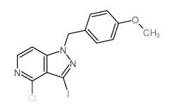 4-氯-3-碘-1-(4-甲氧基苄基)-1h-吡唑并[4,3-c]吡啶图片