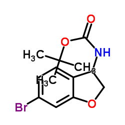 TERT-BUTYL (6-BROMO-2,3-DIHYDROBENZOFURAN-3-YL)CARBAMATE图片