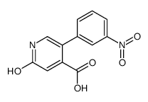 5-(3-nitrophenyl)-2-oxo-1H-pyridine-4-carboxylic acid Structure