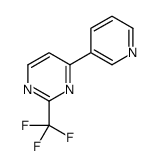 4-(PYRIDIN-3-YL)-2-(TRIFLUOROMETHYL)PYRIMIDINE structure