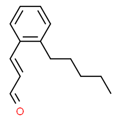 alpha-amyl cinnamaldehyde structure