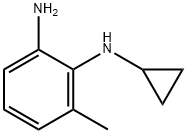 N1-环丙基-6-甲基苯-1,2-二胺结构式