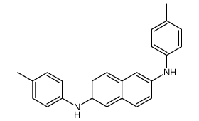 2-N,6-N-bis(4-methylphenyl)naphthalene-2,6-diamine Structure